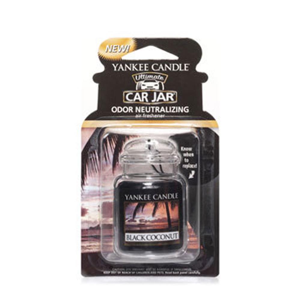 Yankee Candle Black Coconut Car Jar Ultimate Air Freshener £4.49